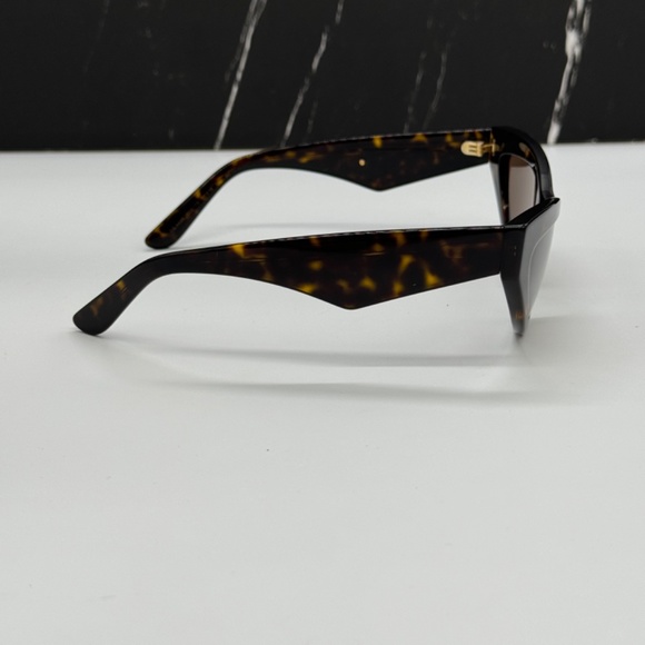 NEW DOLCE&GABBANA DG4439 502/73 WOMEN SUNGLASSES DG4439 50273 BROWN CAT EYE - Picture 9 of 12